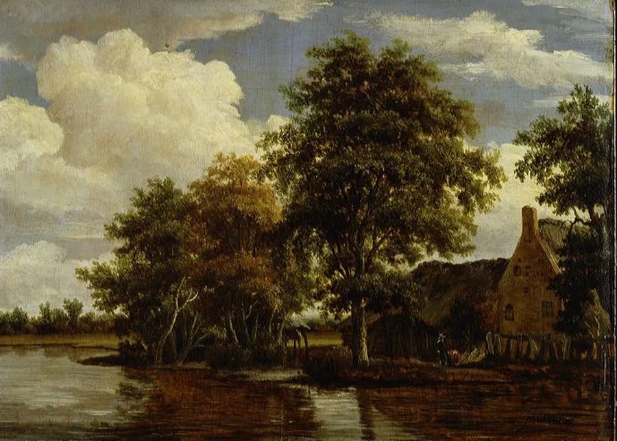 Casa ai margini del fiume - 1650